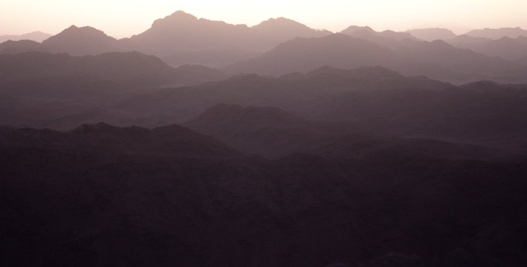 image The Sinai desert at sunrise