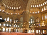 image Inside the Blue Mosque