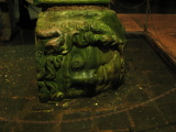 image Head of the Medusa in the Basilica Cistern
