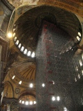 image The interior of the dome undergoing restoration