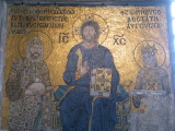 image Mosaics of Empress Zoe in the Hagia Sophia