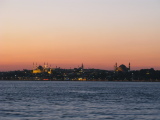 image The Blue Mosque and Hagia Sophia seen from the Bosphorus