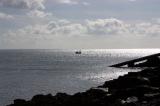 image Fisher boat returning to Newlyn